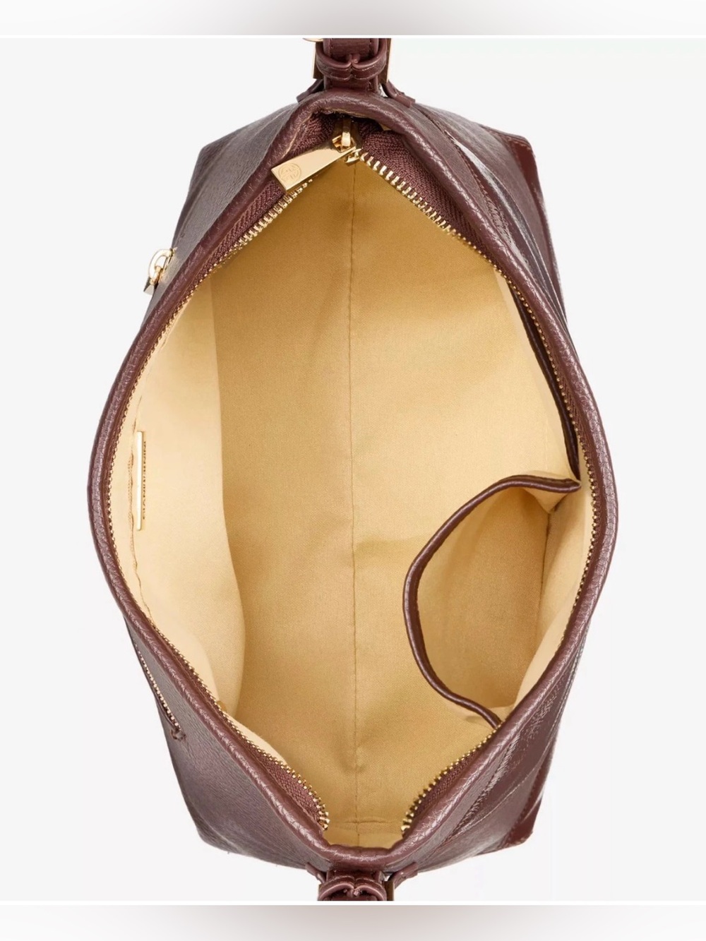 Giani Bernini Pebble Soft MD Shoulder Bag. Rich Coffee. - Picture 12 of 14